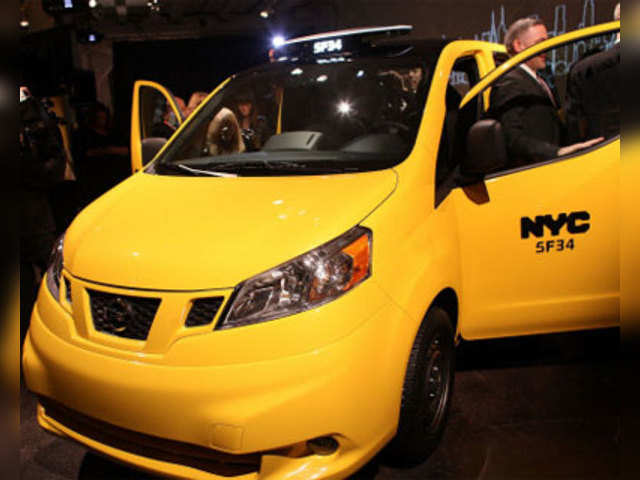 Nissan unveils new NYC taxi in New York City