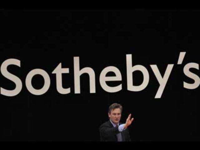 Sotheby's auction in Hong Kong