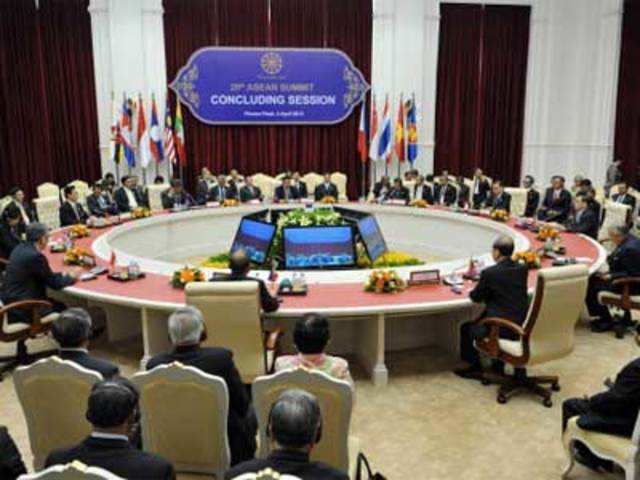 Closing session of the 20th summit of ASEAN