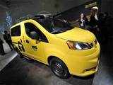 Unveiling of Nissan NV200: NY's yellow cabs get an upgrade