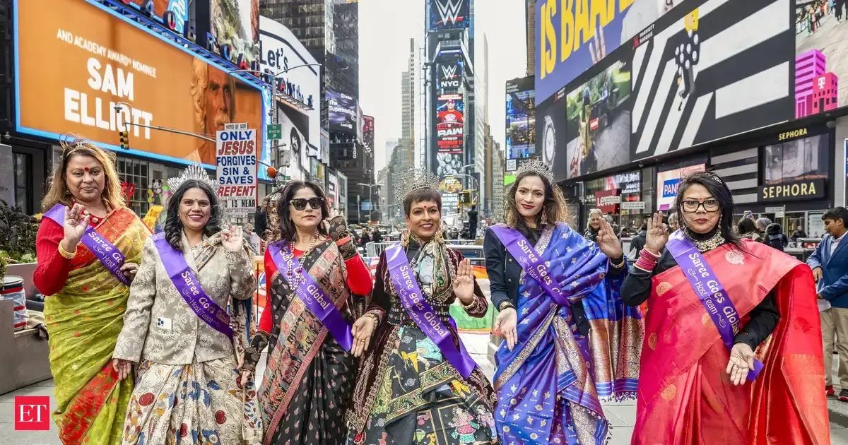 Special 'saree' event in Times Square celebrates culture, empowerment in NYC