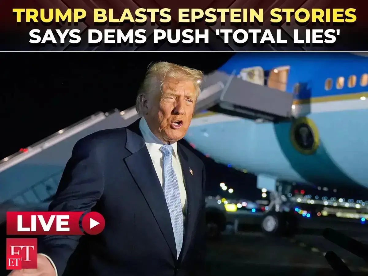 'Total Hoax!' Trump goes off on media, says democrats using Epstein to ...