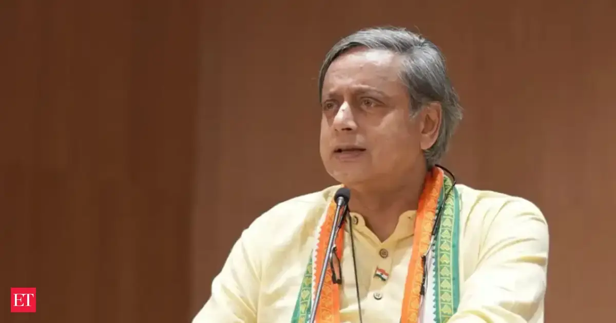 PM Modi's Ramnath Goenka Lecture served as both economic outlook, cultural call to action: Shashi Tharoor