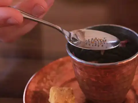 Method 1: Chia water (morning ritual)