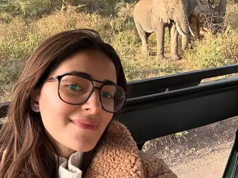 Ananya Panday&rsquo;s wild winter - Tanzania Safari