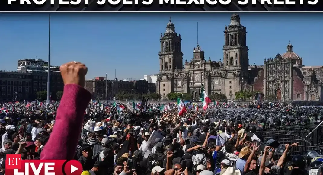 LIVE | Massive Gen-Z protest in Mexico demands justice, security, release of arrested activists