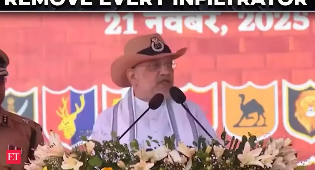 Amit Shah calls 'SIR' voter 'purification' drive, vows to deport all infiltrators