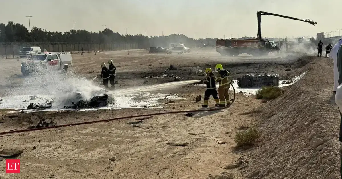 HAL issues statement on Tejas fighter jet crash at Dubai Air Show