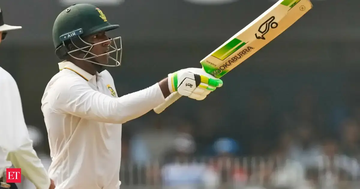 Test cricket: Muthusamy hits maiden hundred as South Africa persevere to end Day 2 at 489; India 9/0