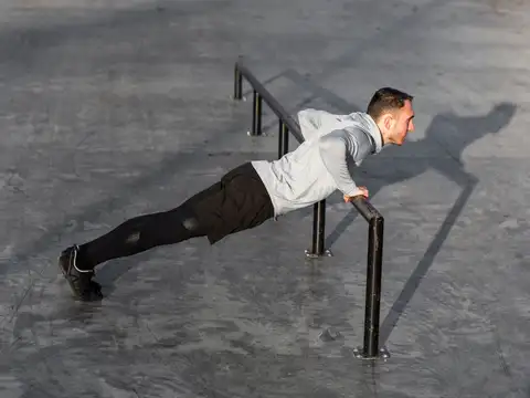 Incline pushup for easy strength
