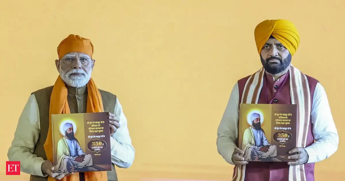 'Sacrificed himself on behalf of Hindus': PM Modi Lauds Guru Tegh Bahadur's Bravery