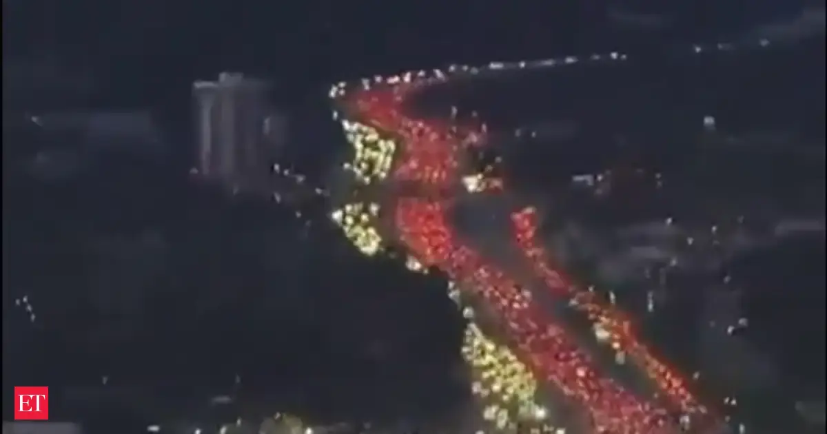 Watch: Thanksgiving viral footage shows LA freeways flooded with cars as 73 million expected to hit the roads this holiday