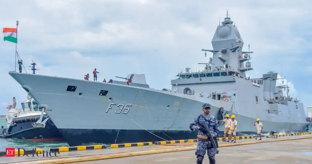 INS Vikrant, stealth frigate Udaygiri in Colombo for 75th anniversary of Sri Lanka Navy