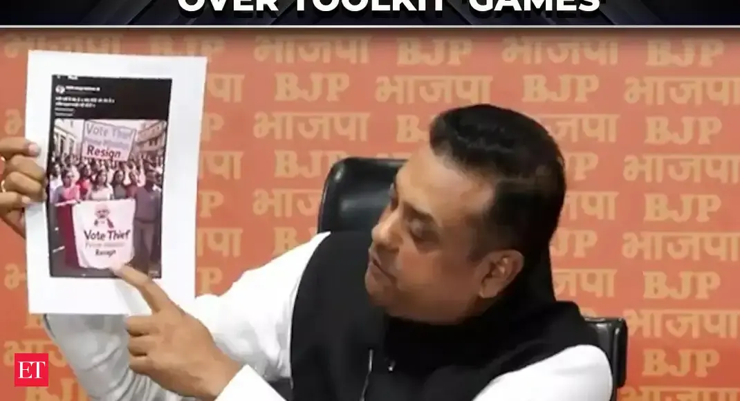 'Congress Propaganda ecosystem's global operations exposed': Sambit Patra slams Rahul Gandhi over toolkit 'games'