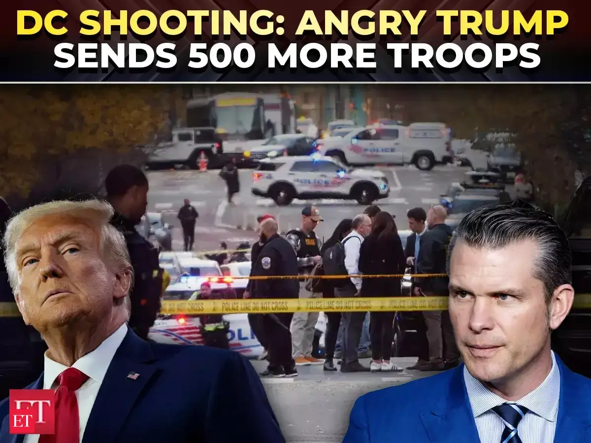 Washington DC shooting: Trump orders 500 more Guard troops to D.C ...