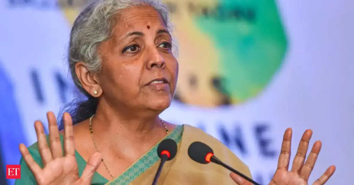 GDP growth of 8.2%in Q2 driven by reforms and fiscal consolidation: Finance Minister Sitharaman