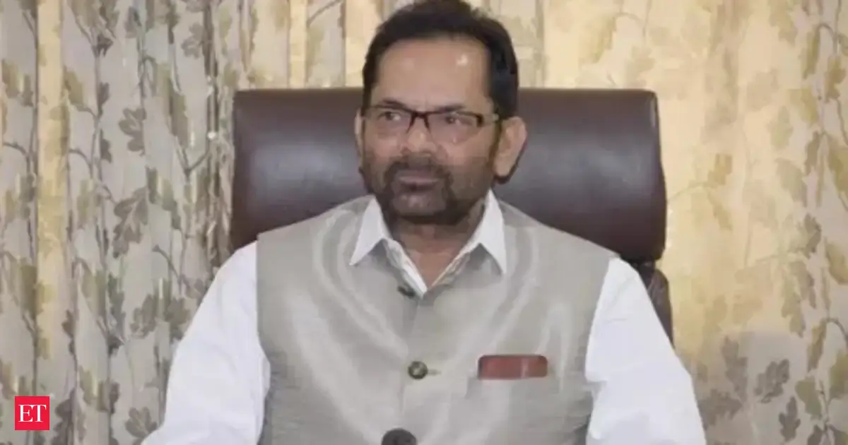 'Student who blames examiner after failing': Mukhtar Abbas Naqvi's dig at opposition over SIR criticism