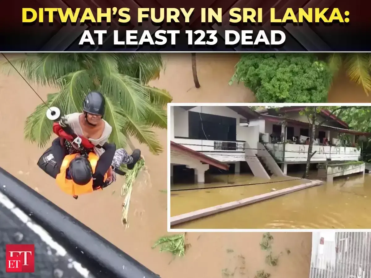 Cyclone Ditwah leaves 123 dead in Sri Lanka; India extends support as ...