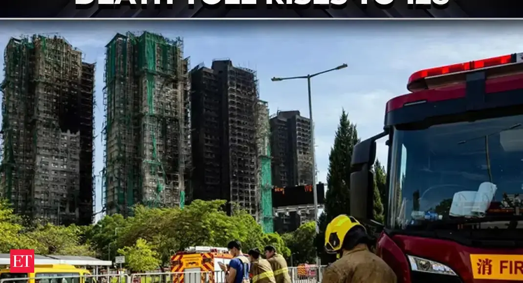 Hong Kong tower blocks fire death toll rises to 128; authorities probe corruption, negligence