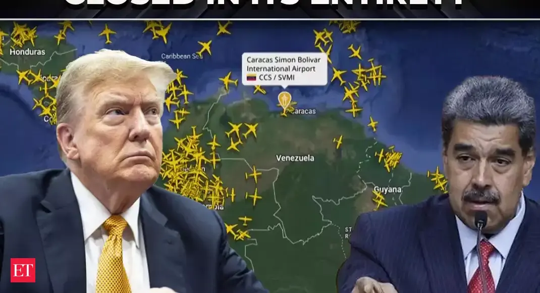Trump says Airspace above Venezuela ‘closed in its entirety’ as tensions grow over drug strikes