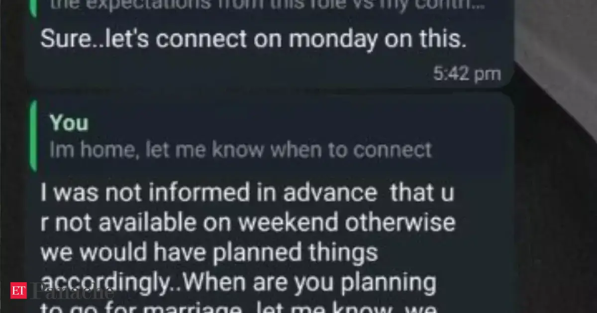 Worker shares shocking tale of boss policing his weekend plans. Netizens react: 'Clearly bad at his job...'