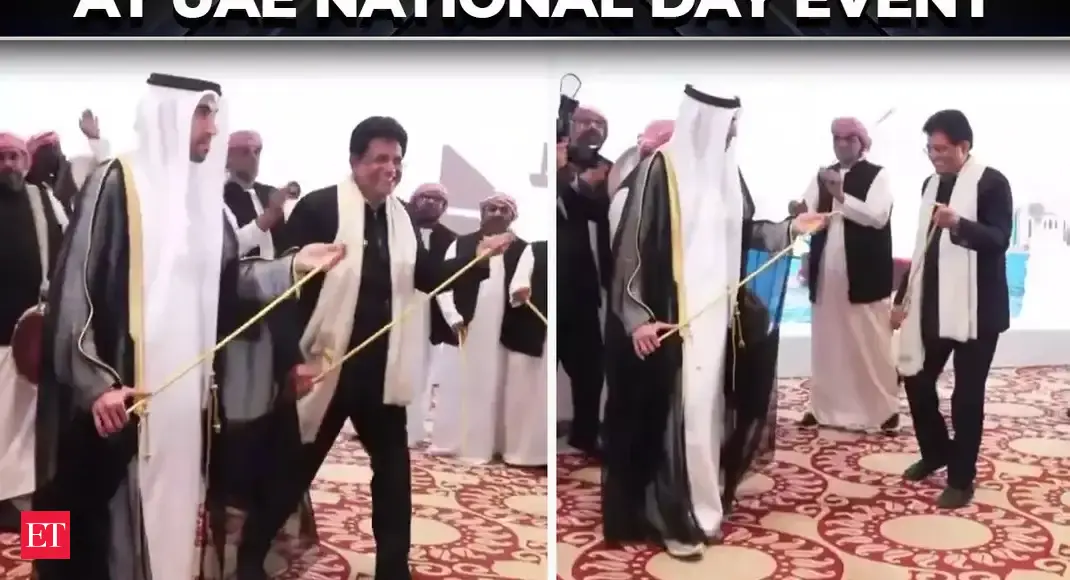 Piyush Goyal shakes a leg at UAE National Day Event, says India–UAE working for shared prosperity