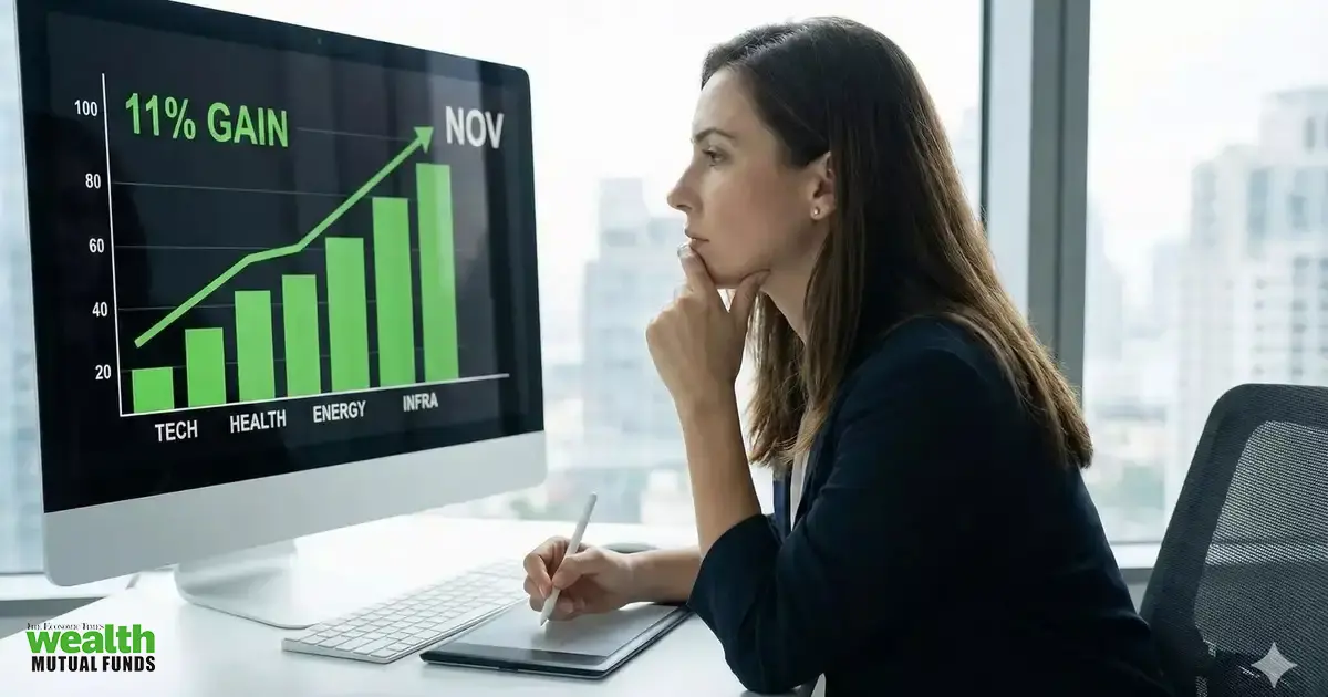 Sectoral, thematic mutual funds lead returns chart in Nov with up to 11% gains. What’s next for investors?