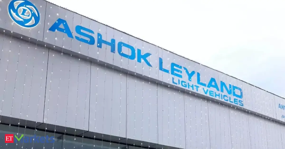 Ashok Leyland shares hit 52-week high, jump 4% in 2 days. Here's why