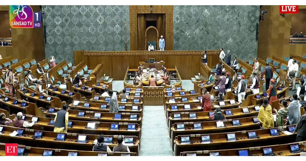 Lok Sabha adjourned for the day amid continued uproar over SIR