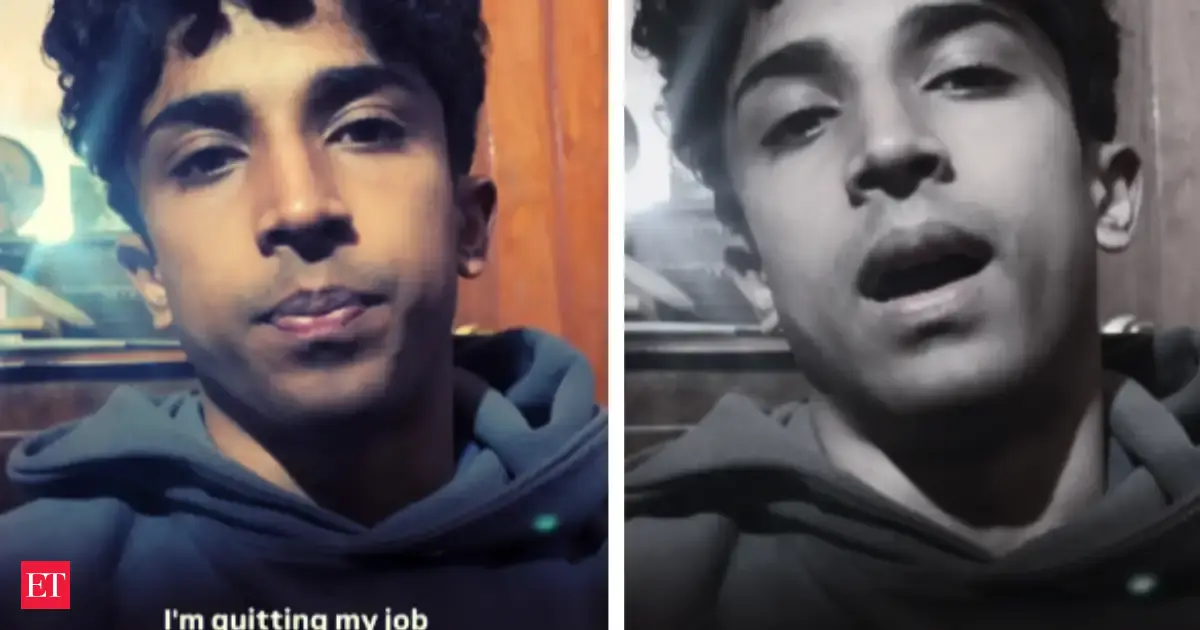 Gen Z Bengaluru worker quits his job calling it “very boring” and says he rejected two Australian universities offers to escape the matrix