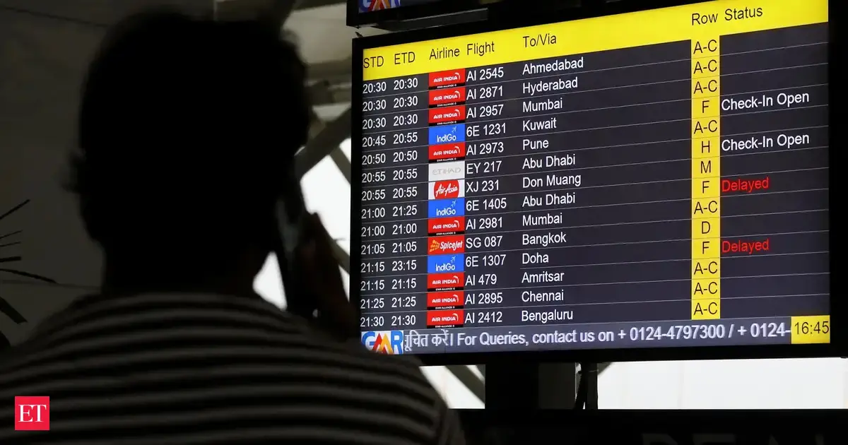 Check-in systems at India's top airports face issues; IndiGo, Air India ...