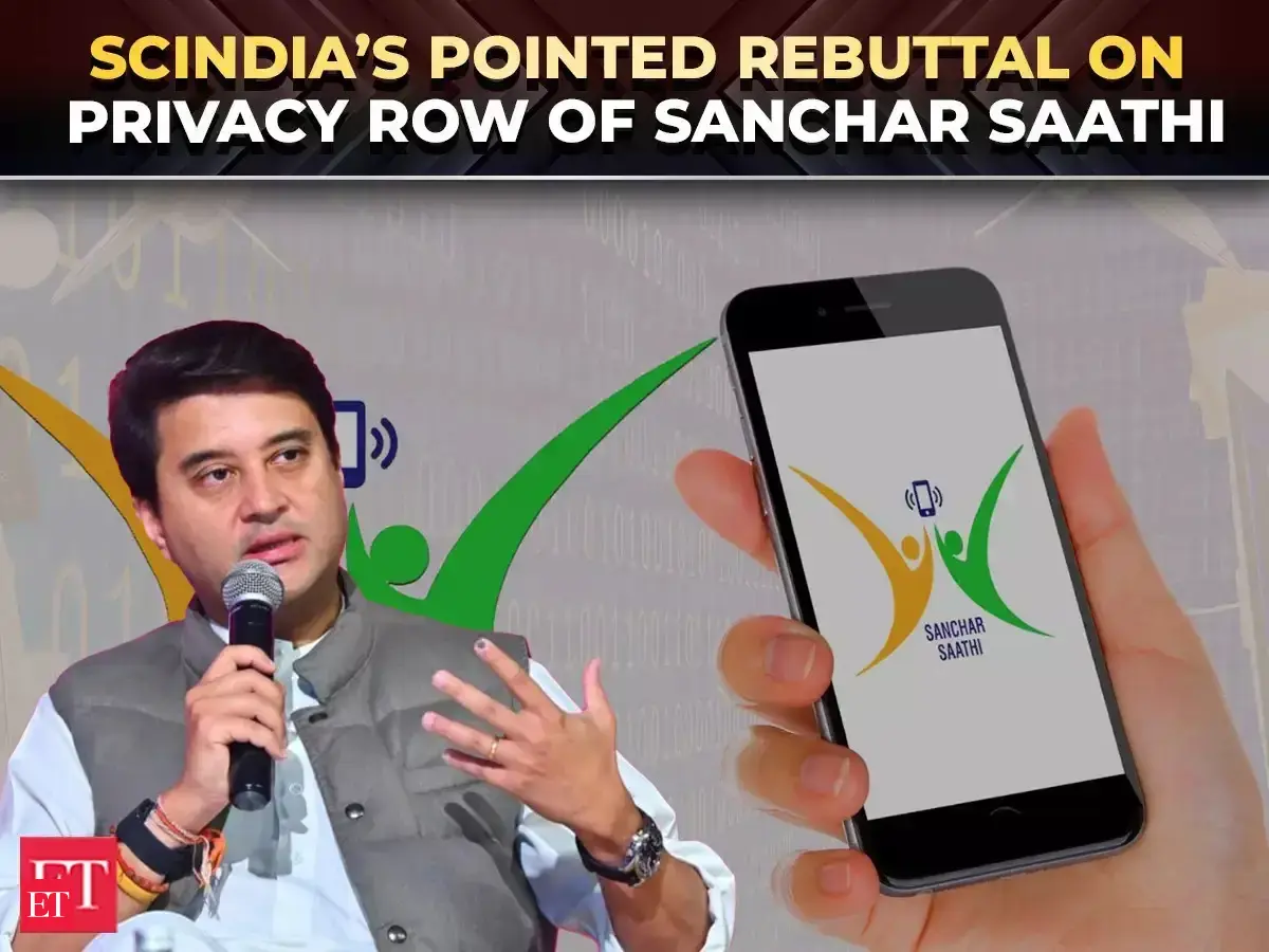 Sanchar Saathi App: Telecom Minister Scindia pointed redressal of ...