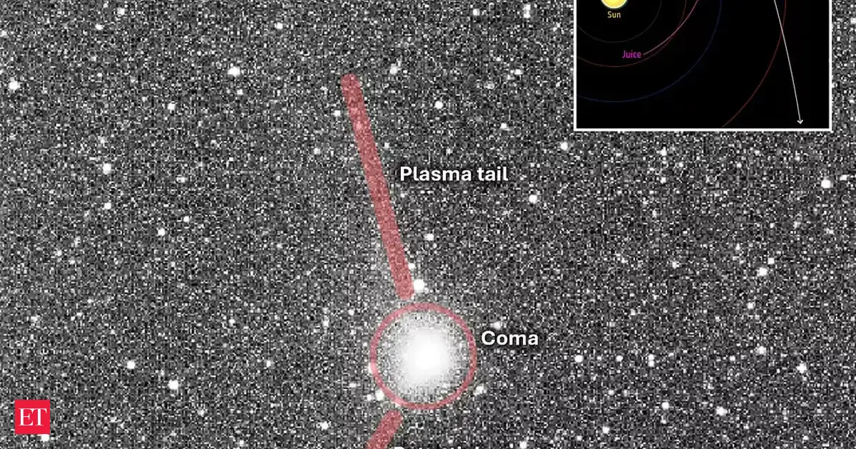 3I/ATLAS: JUICE spacecraft's NavCam spots two tails on interstellar visitor, reveals European Space agency; Scientists surprised by signs of activity