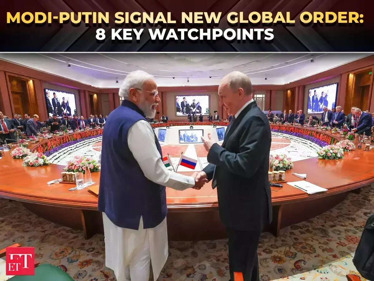 Modi-Putin summit: Eight key takeaways redefining India-Russia ties ...