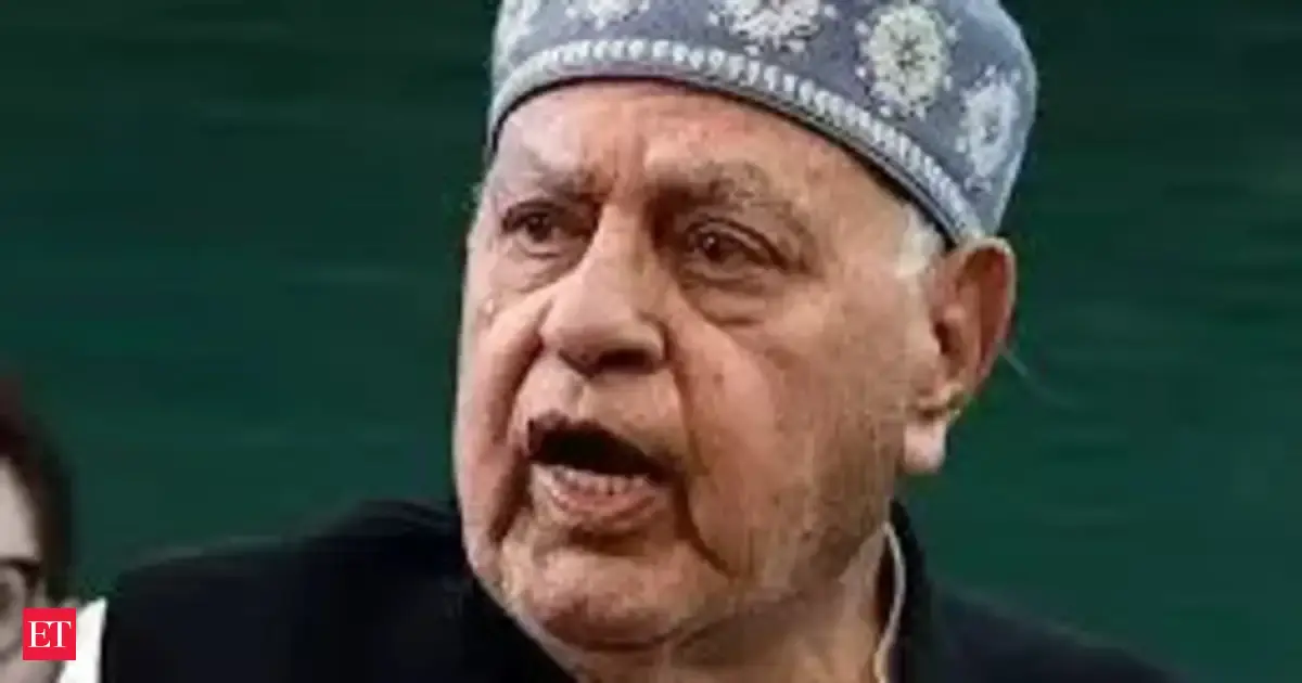 NC's Farooq urges party unity, pushes for youth leadership