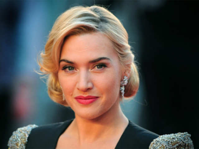 British actress Kate Winslet attends the world premiere of Titanic 3D