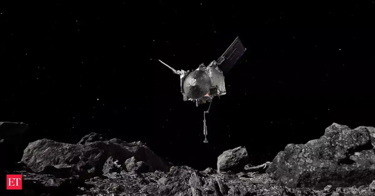 Researchers reveal Giant 74-ton, 1,600-foot-wide Earth-bound asteroid Bennu is brimming with life molecules