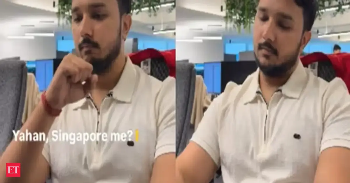 'Asking leave is like begging in India': Techie in Singapore contrasts work culture, sparks debate online