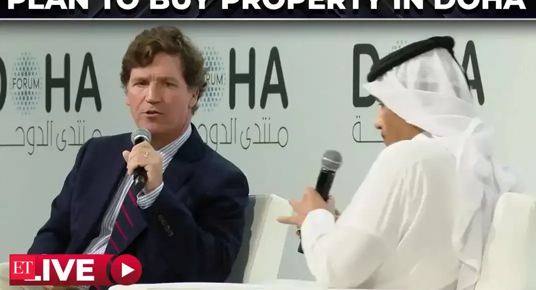 ‘I’m a free man’: Tucker Carlson sets MAGA ablaze, announces plan to buy home in Qatar at Doha Forum
