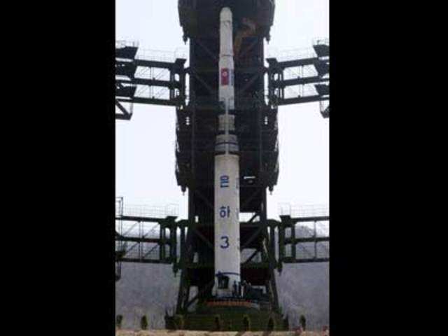 North Korean rocket Unha-3 rocket