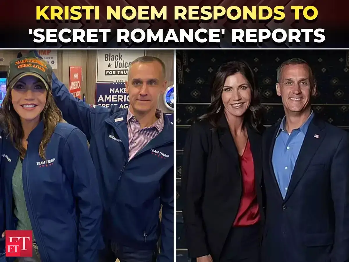 'President is fantastic' Kristi Noem breaks silence on rumours that