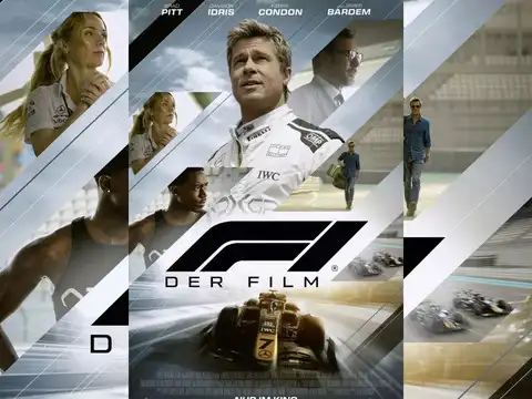  F1 (Apple TV and Prime Video) - High-speed racing drama