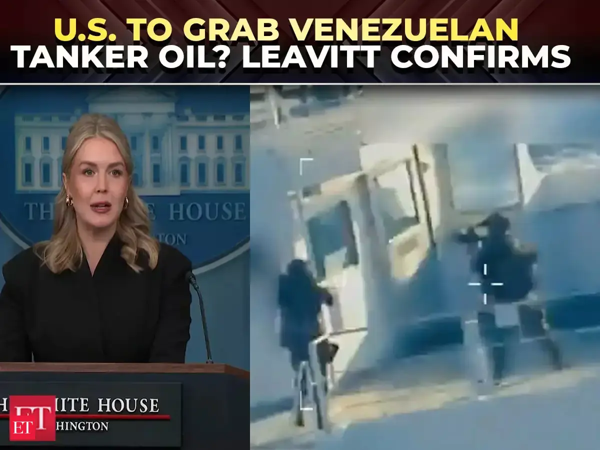 'US will seize Venezuelan tanker oil’: US vs Maduro escalates, Leavitt ...