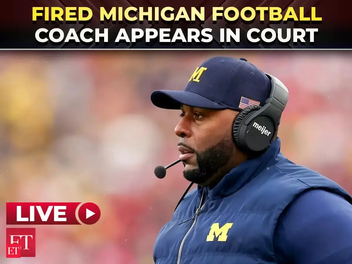 Fired Michigan football coach appears in court, faces slew of charges ...