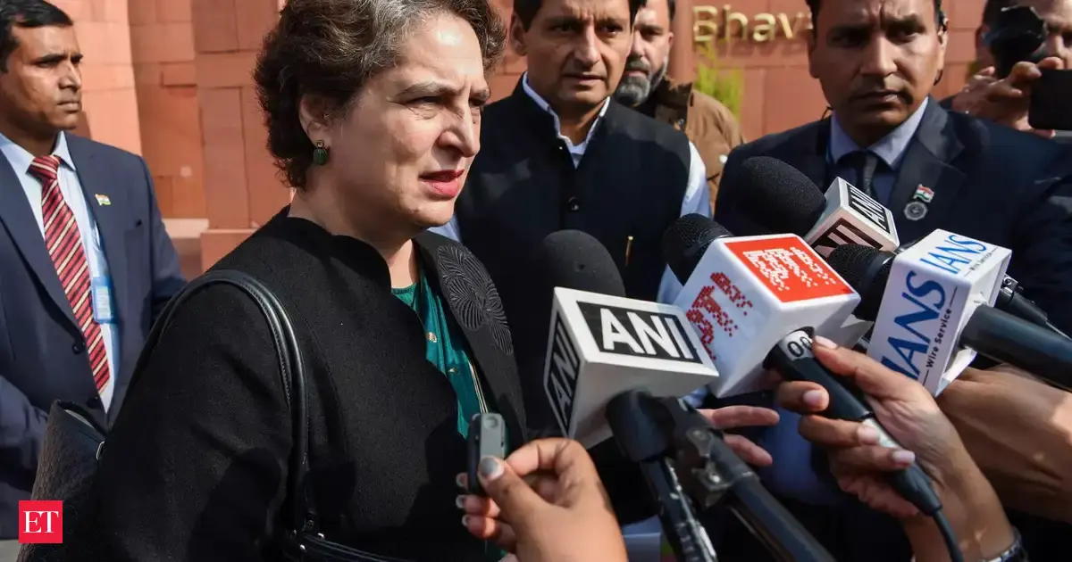 Renaming MGNREGA will cost lot of govt resources: Congress MP Priyanka Gandhi