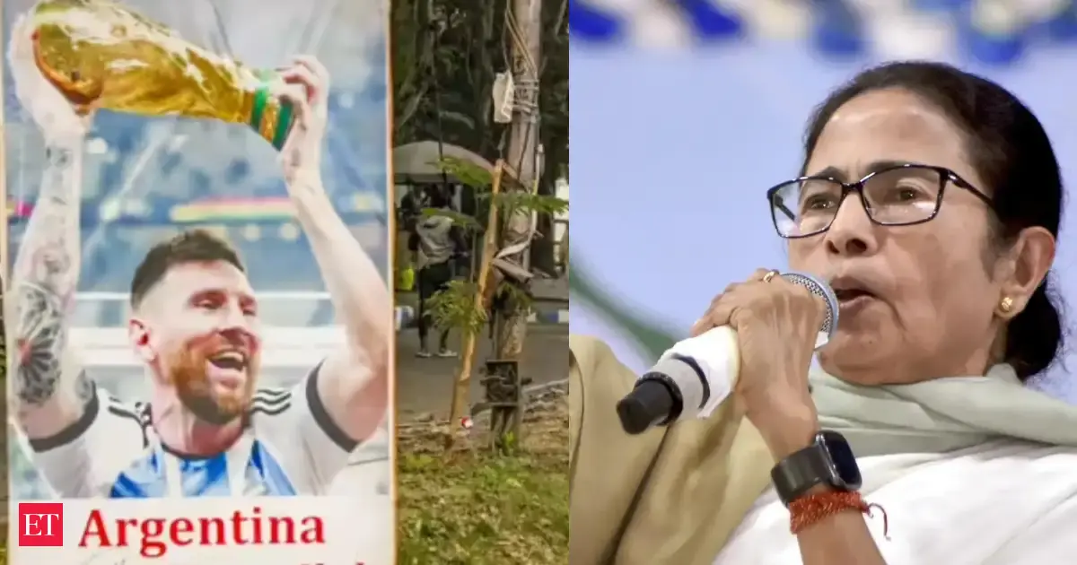 BJP says 'shame on you Mamata' as Messi event chaos turns into political row; Suvendu Adhikari demands CM’s resignation