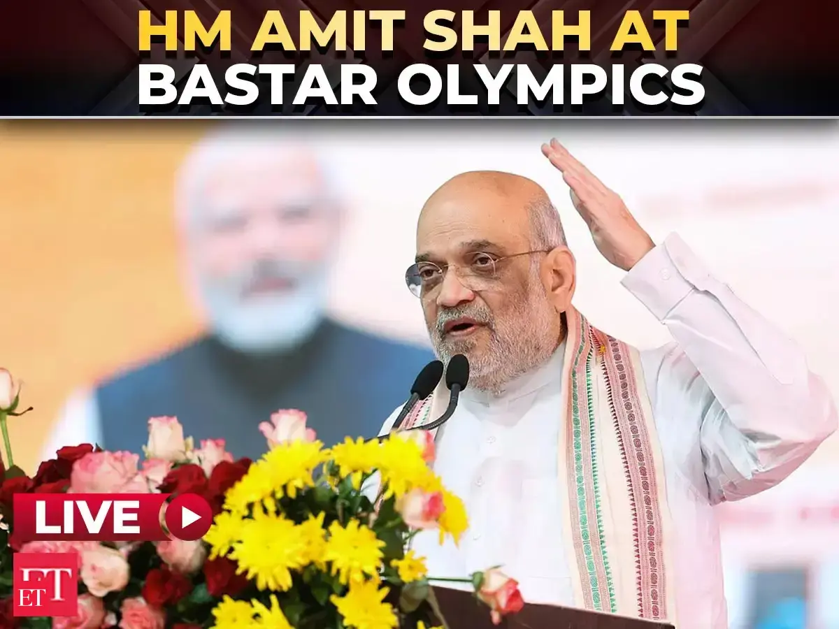 Amit Shah at Bastar Olympics Closing: Sports is a Tool for Peace - The ...