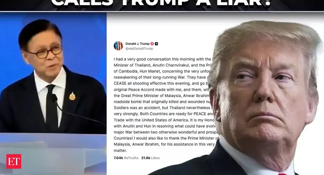 'Has deliberately distorted the facts': Thailand calls out Trump’s peace bluff on Cambodia