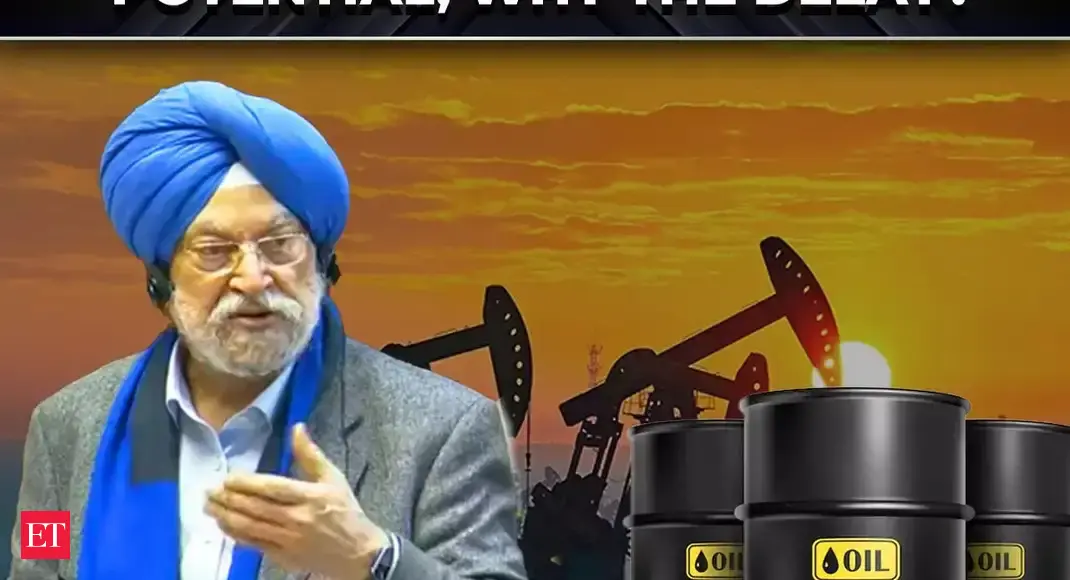 Ashoknagar oil field: Hardeep Singh urges WB cooperation as India scales up revenue & production - The Economic Times Video | ET Now