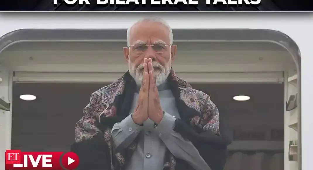 PM Modi arrives in Amman on strategic visit, welcomed by Jordanian counterpart